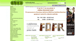 Desktop Screenshot of obex.cz